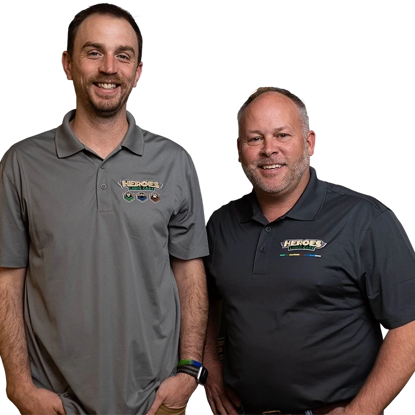 Taylor Olberding and Mike Marlow    Photo