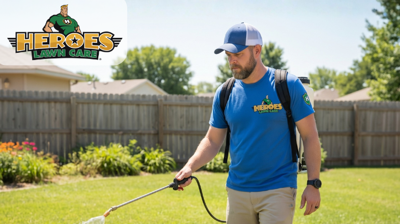 Liquid aeration experts tips by Heroes Lawn Care in Leander, TX