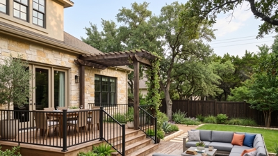 Deck builder by Heroes Lawn Care of Cedar Park in Round Rock, TX
