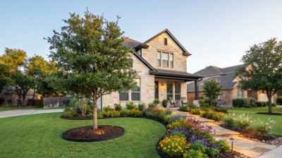 Landscaping by Heroes Lawn Care in Cedar Park, TX