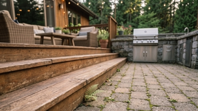 Deck patio builder in Heroes Lawn Care in Cedar Park, TX
