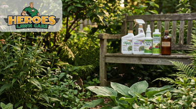 landscaping company by Heroes Lawn Care in Jonestown, TX