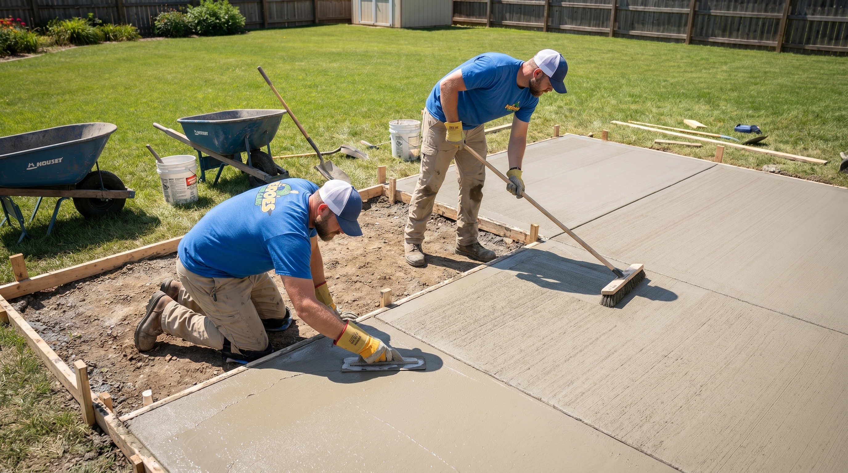 Concrete Patio