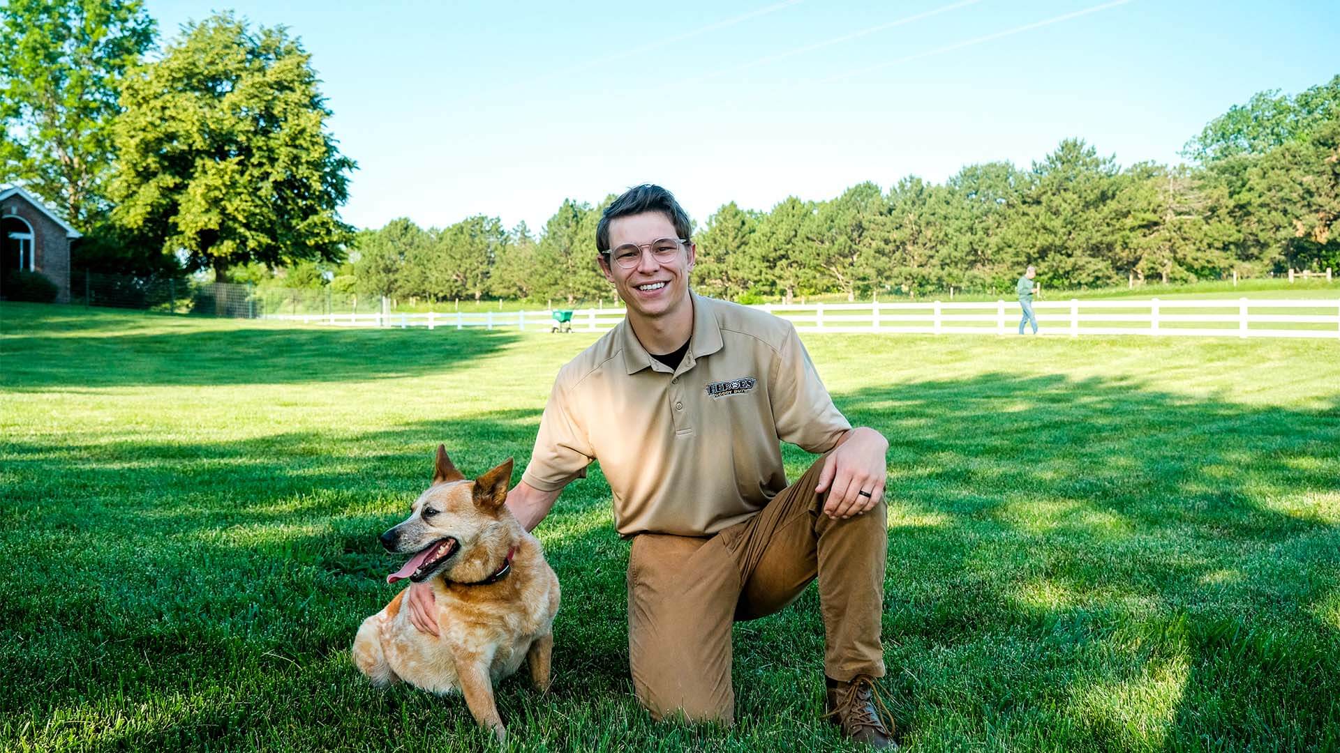 Heroes Lawn Care on Doody Duty