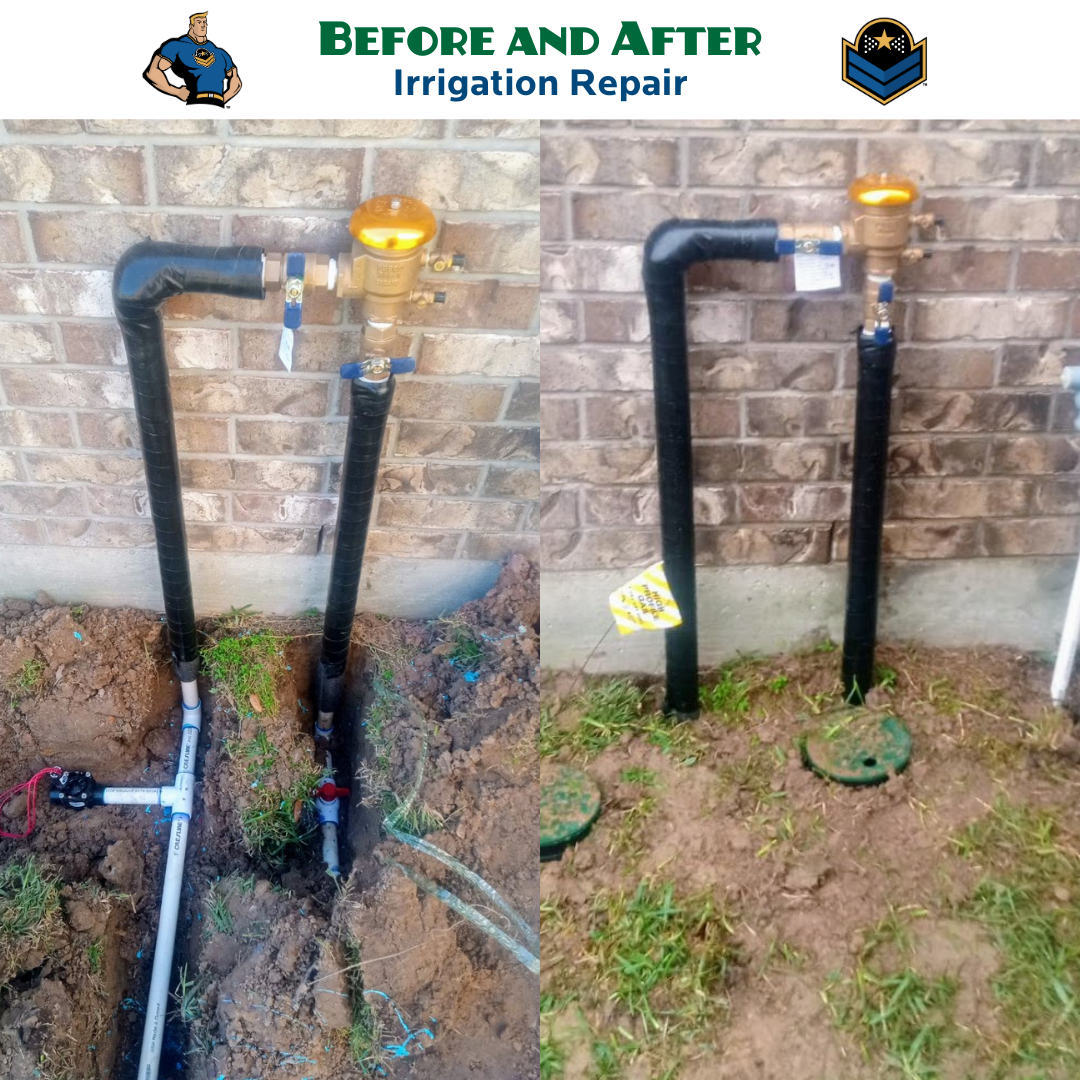 Residential Backflow Preventer Upgrade - Southeast Texas Irrigation Repair